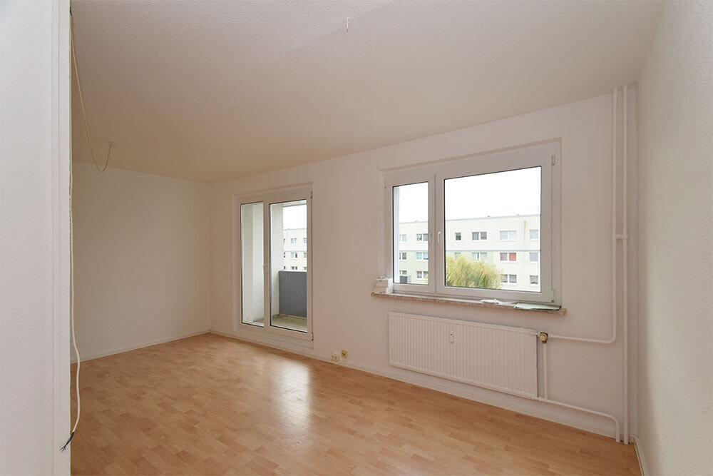 Wohnung zur Miete 352 € 4 Zimmer 65,1 m²<br/>Wohnfläche 5.<br/>Geschoss Am Hohen Ufer 2 Silberhöhe Halle 06132