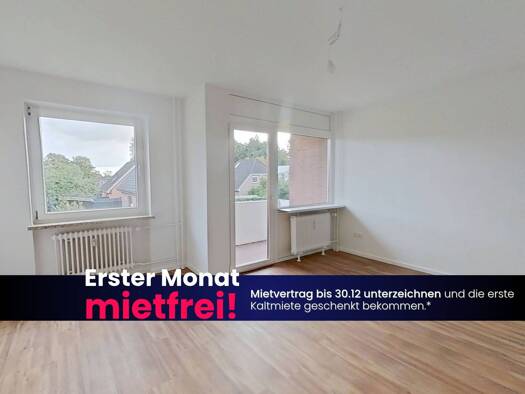 Wohnung zur Miete 409 € 1 Zimmer 39,6 m² 1. Geschoss frei ab sofort Ripener Straße 6 Rendsburg 24768
