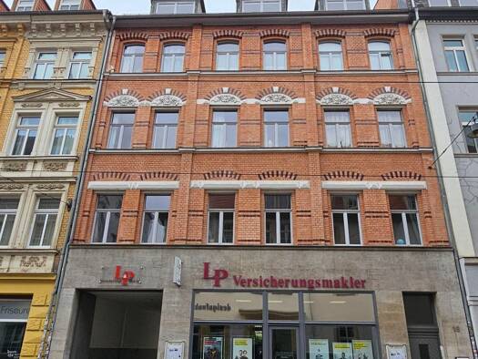 Wohnung zur Miete 1.100 € 4 Zimmer 100 m² Geschoss 3/4 frei ab sofort Johannesstraße 18 Altstadt Erfurt 99084