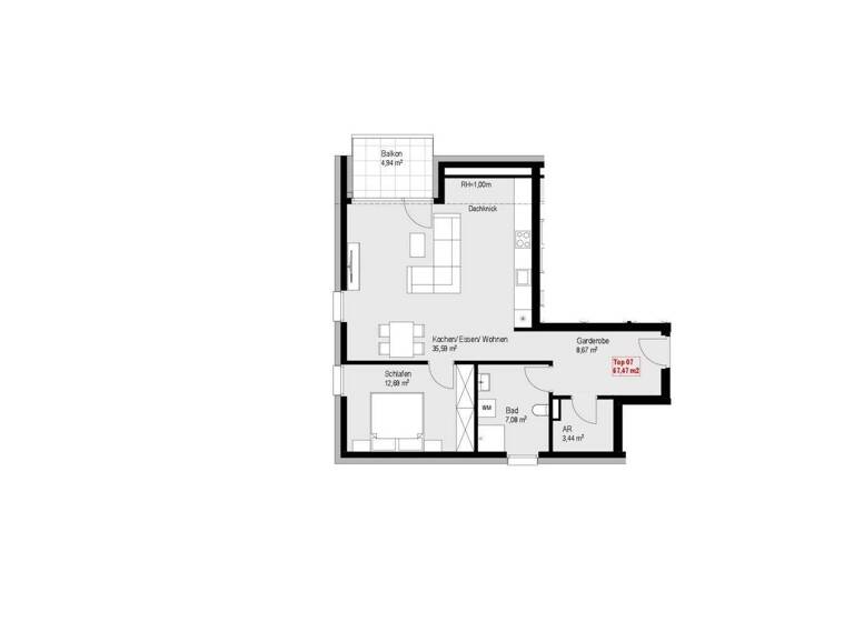 Wohnung zum Kauf 2 Zimmer 67,5 m² Kufstein 6330
