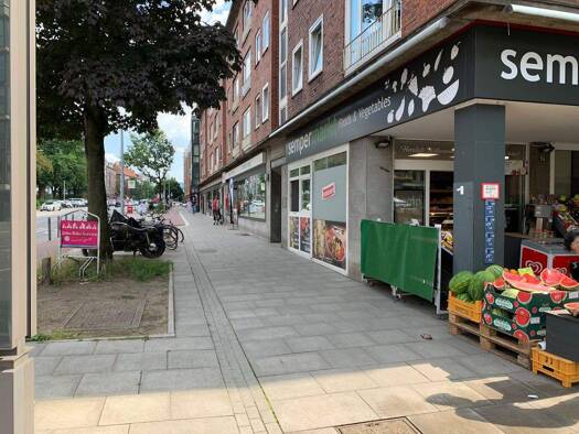 Laden zur Miete provisionsfrei 5.000 € 255,7 m² Verkaufsfläche Barmbeker Straße 43 Winterhude Hamburg 22303