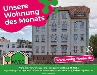 Wohnung zur Miete 290 € 1 Zimmer 52 m² 4. Geschoss frei ab sofort Zur Baumwolle 8 Flöha Flöha 09557