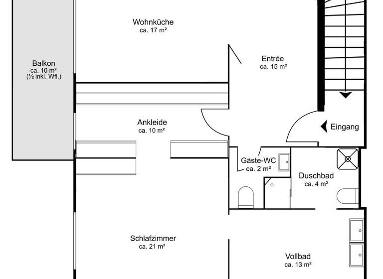 Maisonette zum Kauf 2.195.000 € 3 Zimmer 159 m²<br/>Wohnfläche Winterhude Hamburg 22299