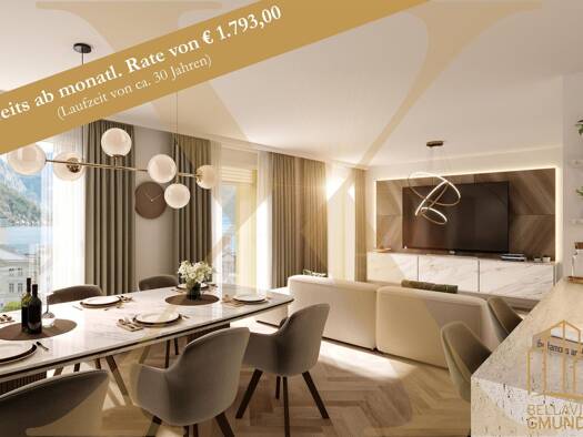 Wohnung zum Kauf - Erstbezug provisionsfrei 474.040 € 3 Zimmer Bahnhofstraße 2 Gmunden 4810