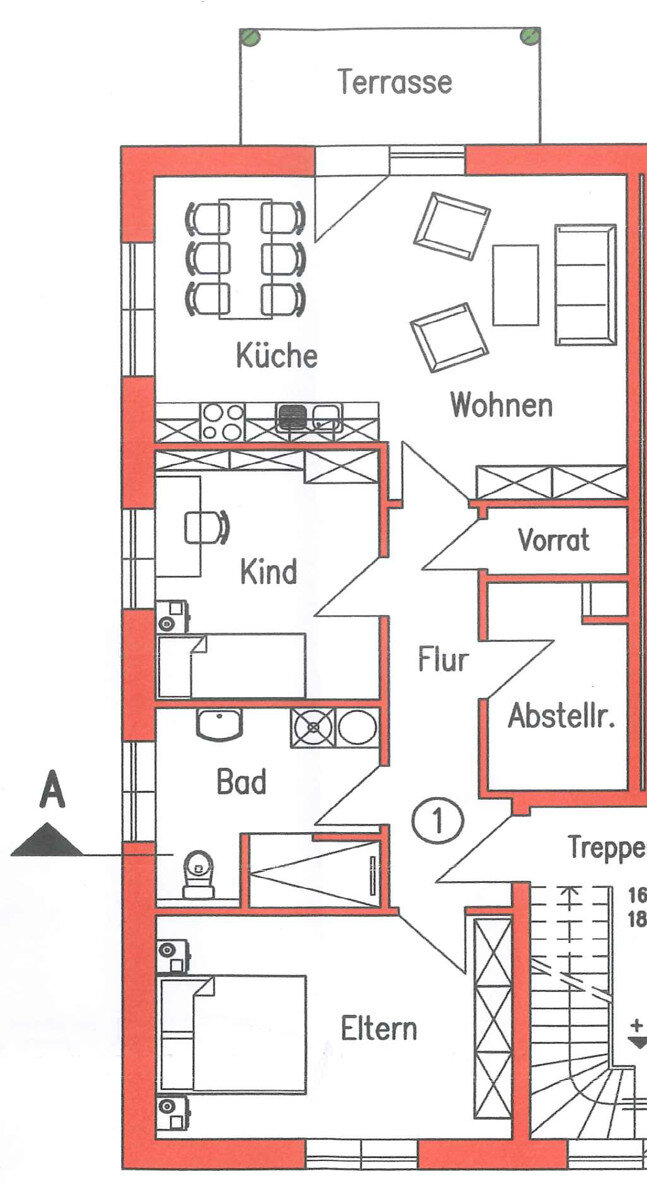 Wohnung zur Miete 750 € 3 Zimmer 78 m²<br/>Wohnfläche 01.03.2025<br/>Verfügbarkeit Osterloh Bösel 26219