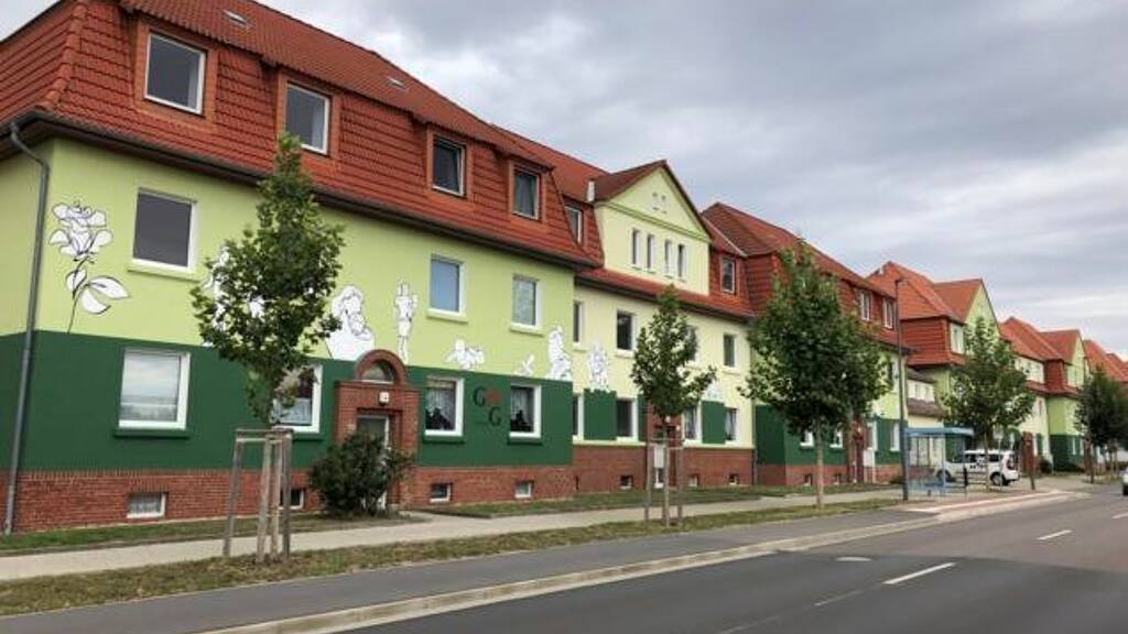 Wohnung zur Miete - Erstbezug 295 € 3 Zimmer 57 m² Anhaltstr. 46 Bitterfeld Bitterfeld-Wolfen 06749