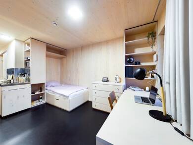 Wohnung zur Miete 637 € 1 Zimmer 21,6 m² 3. Geschoss frei ab 01.10.2025 Dratelnstraße 32 a-c Wilhelmsburg Hamburg 21109