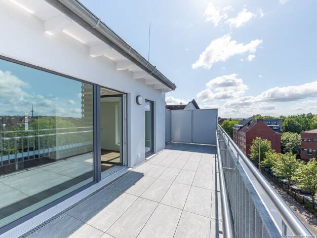 Wohnung zur Miete - Erstbezug 895 € 1 Zimmer 51,2 m² 5. Geschoss Kronshagener Weg 14c Exerzierplatz Kiel 24103