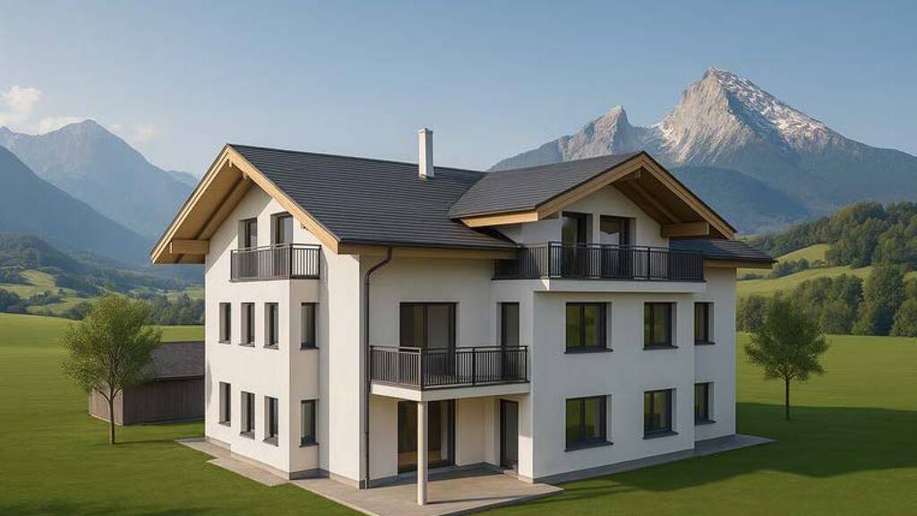 Wohnung zum Kauf - Erstbezug provisionsfrei 965.000 € 3 Zimmer 124,9 m² 2. Geschoss frei ab sofort Feldwies Übersee 83236