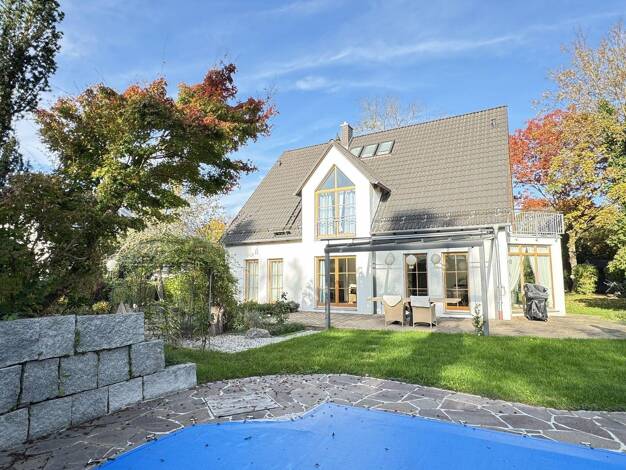 Einfamilienhaus zur Miete 4.900 € 6,5 Zimmer 330 m² 1.100 m² Grundstück Ottershausen Haimhausen 85778