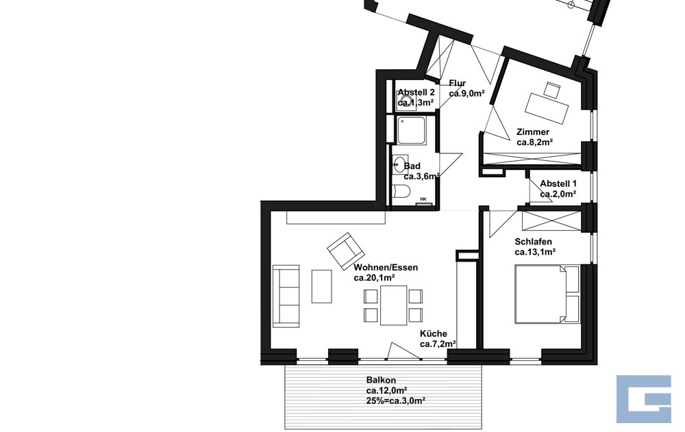 Wohnung zum Kauf provisionsfrei 483.182 € 3 Zimmer 67,5 m²<br/>Wohnfläche 1.<br/>Geschoss Altheikendorf Heikendorf 24226