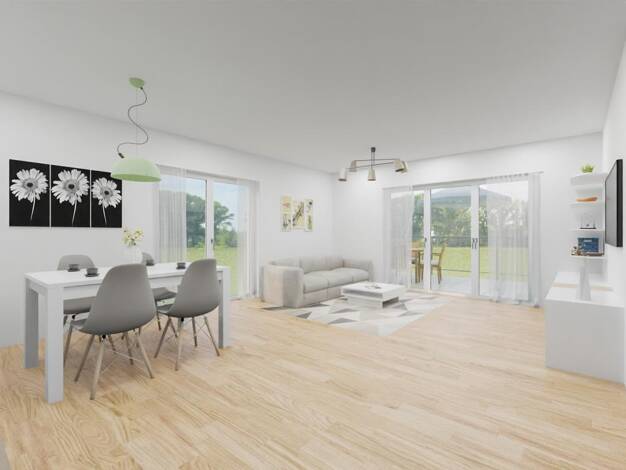 Wohnung zum Kauf - Erstbezug provisionsfrei 347.000 € 3 Zimmer 82,7 m² EG Gemeindewaldstraße 10 Tannheim Villingen-Schwenningen 78052