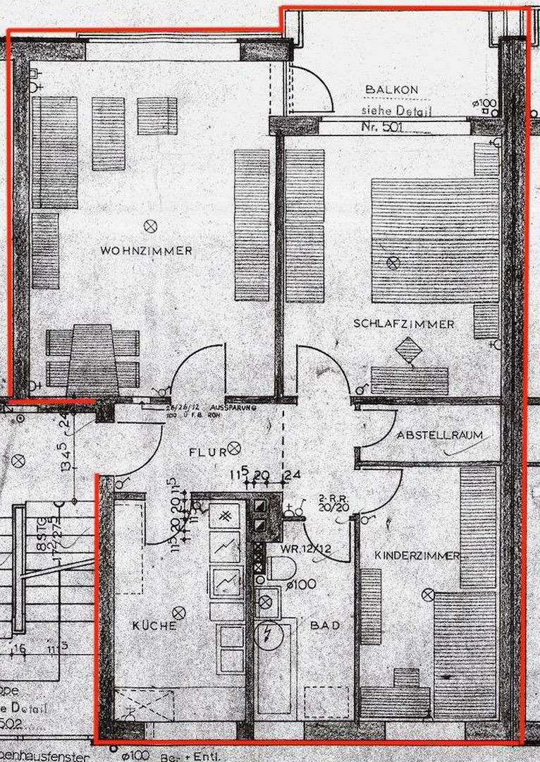 Wohnung zum Kauf provisionsfrei 265.000 € 3 Zimmer 66 m²<br/>Wohnfläche 3.<br/>Geschoss Berliner Strasse 74 Wahlbezirk 004 Pinneberg 25421