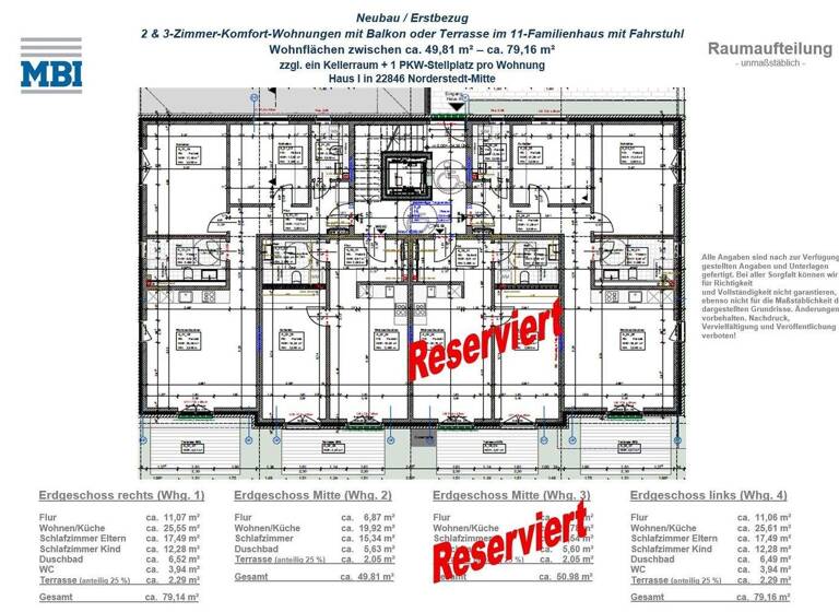 Penthouse zur Miete - Erstbezug 1.550 € 3 Zimmer 68,4 m² 3 Geschosse frei ab 01.05.2026 Harksheide Norderstedt 22846
