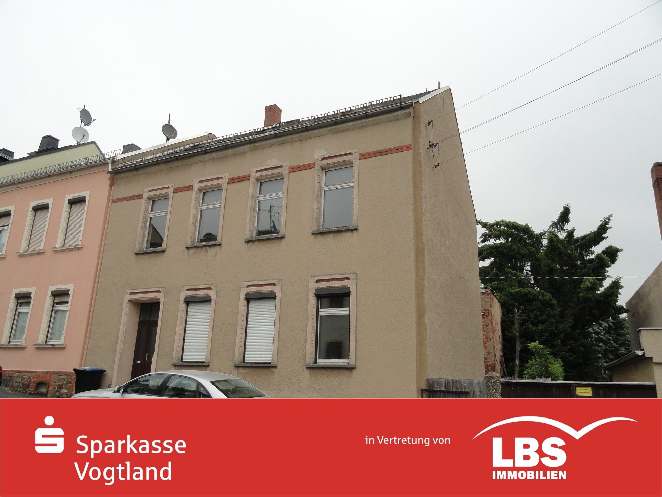 Doppelhaushälfte zum Kauf 45.000 € 4 Zimmer 138 m²<br/>Wohnfläche 430 m²<br/>Grundstück Pausa Pausa 07952