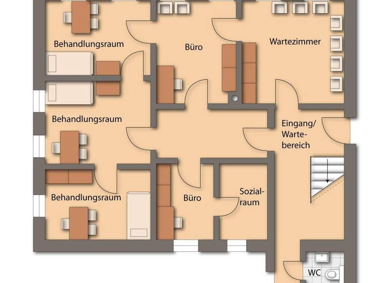 Büro zur Miete 670 € 6 Zimmer 103 m² Bürofläche Neumarkt 92318