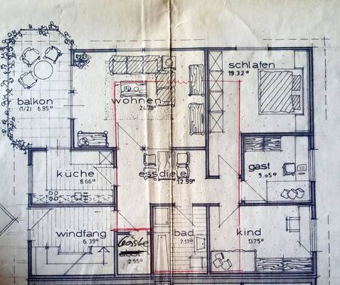 Wohnung zum Kauf provisionsfrei 120.000 € 6 Zimmer 150 m²<br/>Wohnfläche ab sofort<br/>Verfügbarkeit Rehwinkel Klein Berkel Hameln 31789