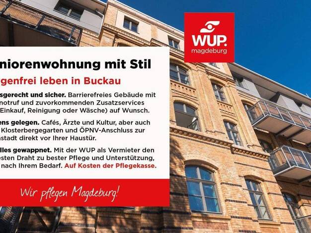 Wohnung zur Miete - Erstbezug 1.332 € 3 Zimmer 65 m² 2. Geschoss Budenbergstraße 9 Buckau Magdeburg 39104