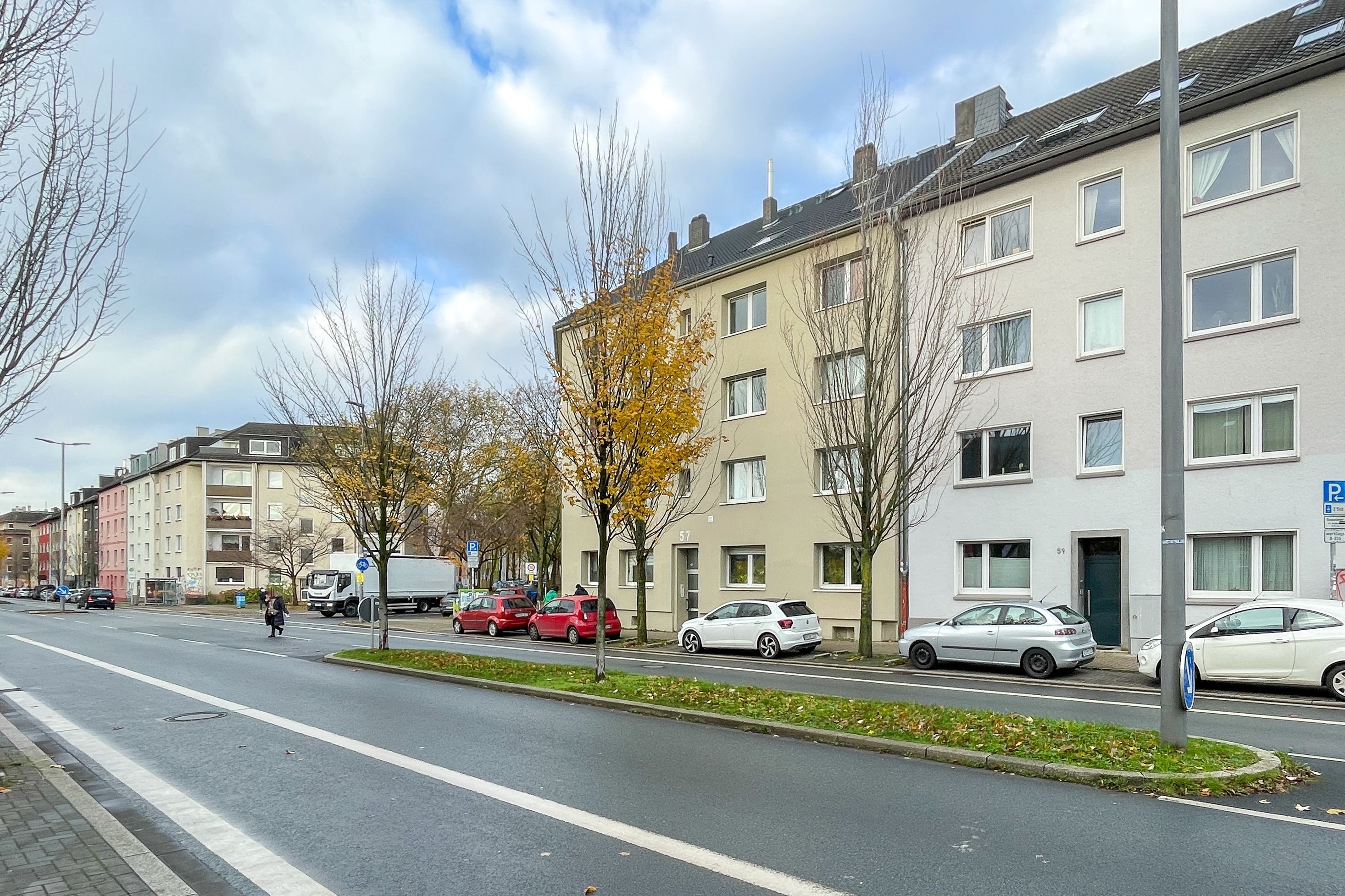 Wohnung zur Miete 640 € 2,5 Zimmer 58 m²<br/>Wohnfläche 3.<br/>Geschoss Oskar-Hoffmann-Straße 57 Südinnenstadt Bochum 44789