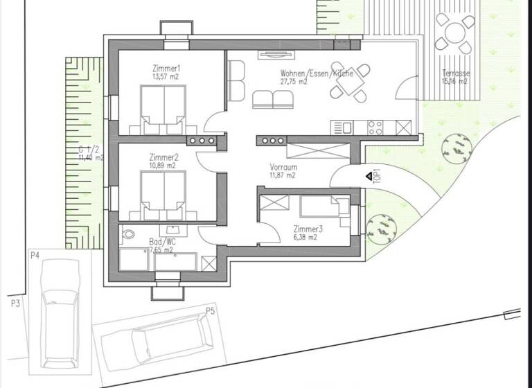 Wohnung zum Kauf 460.000 € 3 Zimmer 78,1 m² EG Grinzens 6095