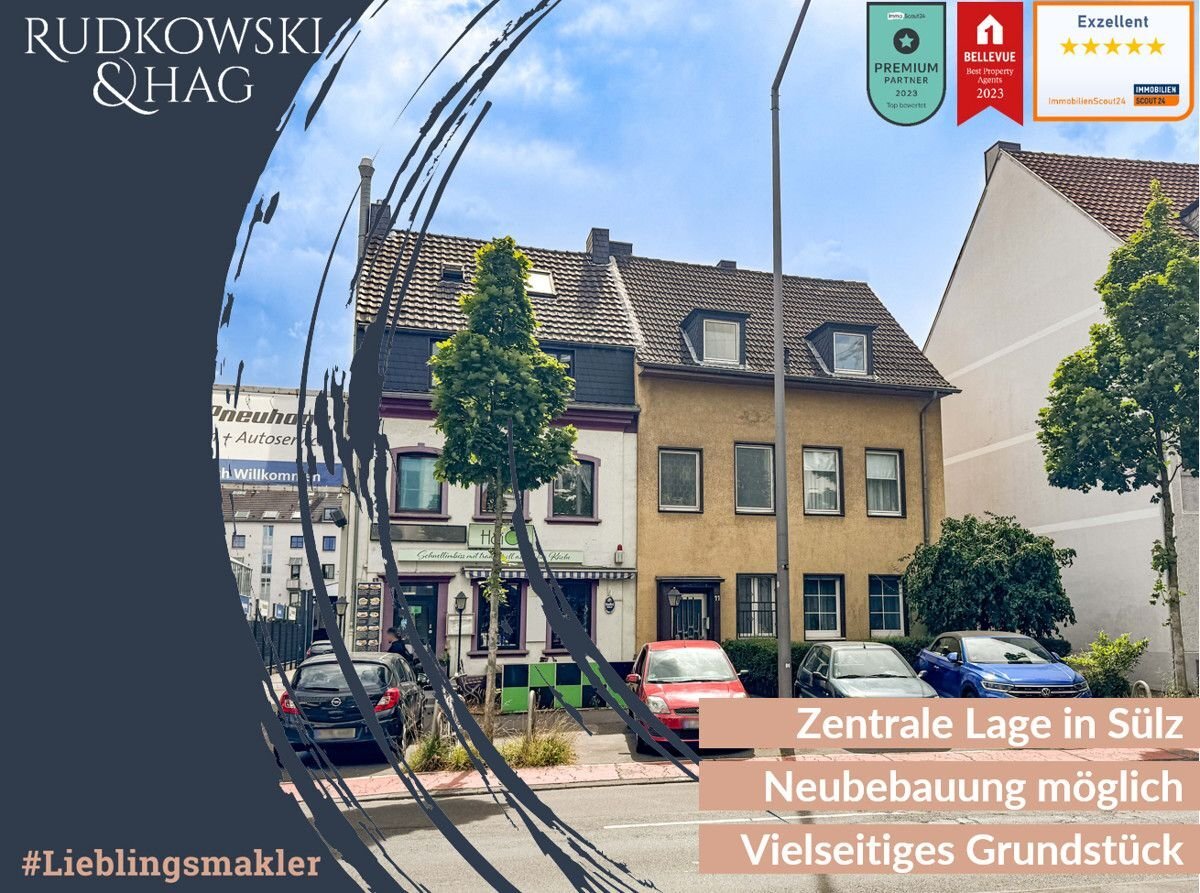 Reihenendhaus zum Kauf 999.000 € 6 Zimmer 170 m²<br/>Wohnfläche 445 m²<br/>Grundstück Sülz Köln 50939