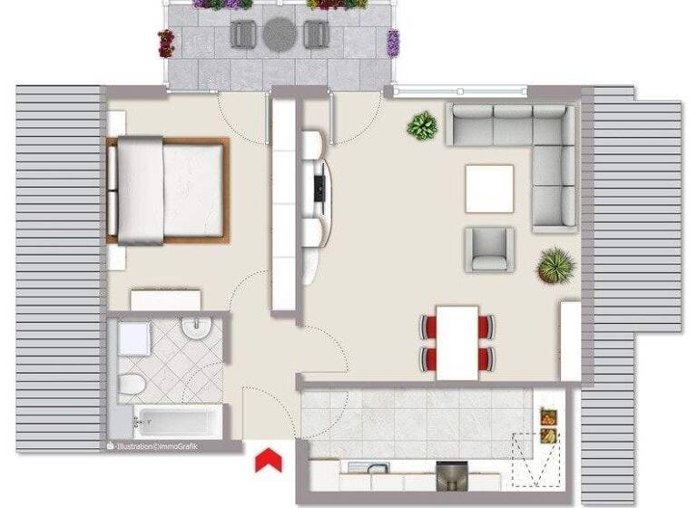 Wohnung zum Kauf 189.000 € 2 Zimmer 56 m² Schmiden Fellbach, Schmiden 70736