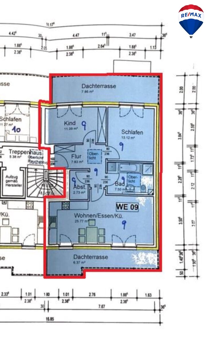 Penthouse zum Kauf 459.000 € 3 Zimmer 83 m²<br/>Wohnfläche Stellingen Hamburg 22525