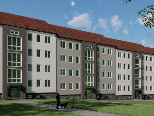 Wohnung zur Miete 865 € 4 Zimmer 123,6 m² 2. Geschoss frei ab 30.06.2026 Zschopauer Str. 114 Bernsdorf Chemnitz 09126