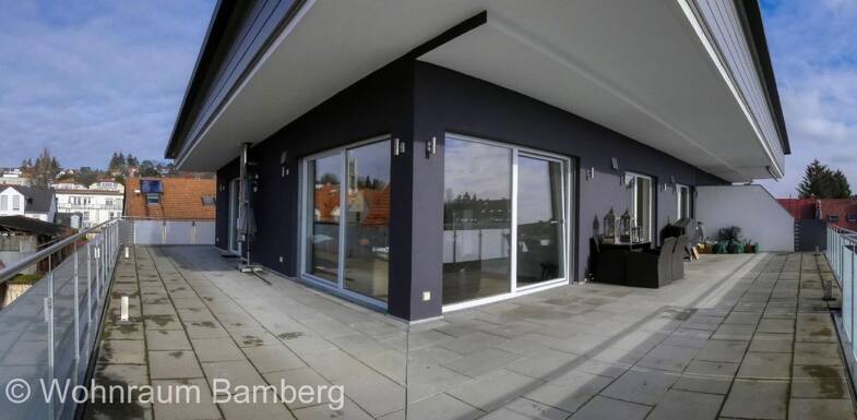 Penthouse zur Miete 1.100 € 3 Zimmer 132 m² 2. Geschoss Bayreuther Str. 53b Forchheim Forchheim 91301
