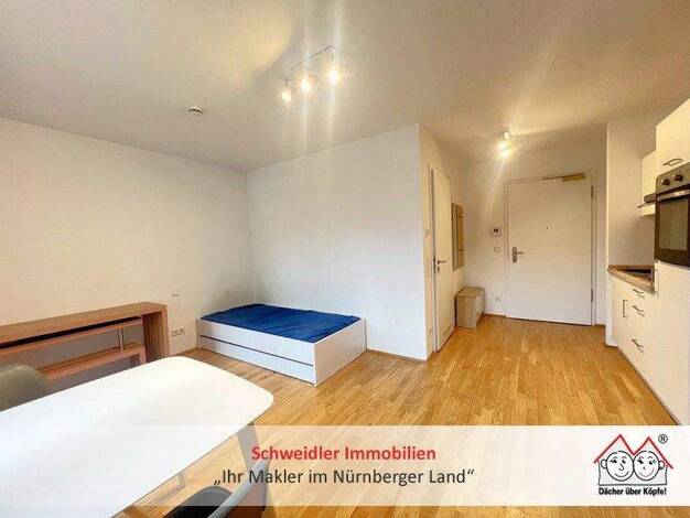 Studio zur Miete 510 € 1 Zimmer 26 m² 2. Geschoss Muggenhof Nürnberg 90429