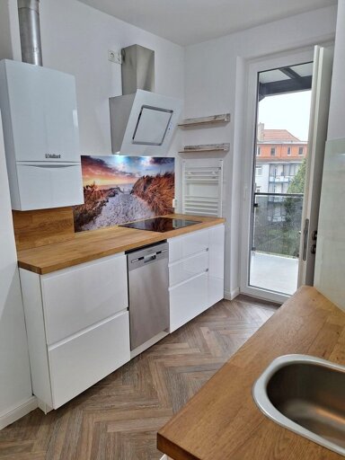 Wohnung zur Miete 820 € 2 Zimmer 54 m² 2. Geschoss Lübecker Str. 5 Kröpeliner-Tor-Vorstadt Rostock 18057