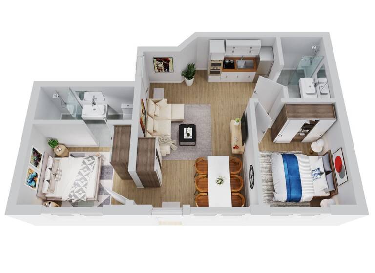 Wohnung zum Kauf 289.000 € 3 Zimmer 97,1 m² Schneilstraße 1 Winterberg 59955