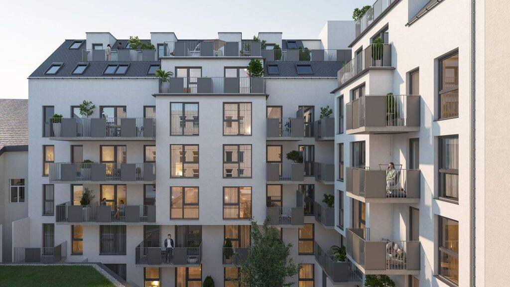 Wohnung zur Miete - Erstbezug 765 € 2 Zimmer 42,6 m² 1. Geschoss frei ab 01.07.2026 Odoakergasse 25 Wien 1160