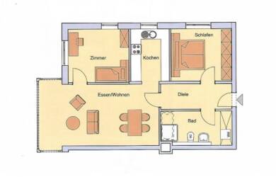Wohnung zum Kauf provisionsfrei als Kapitalanlage geeignet 295.000 € 3,5 Zimmer 73 m² Im Ludlein Eutingen Pforzheim 75181