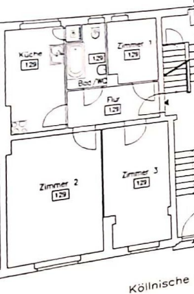 Wohnung zum Kauf provisionsfrei 199.000 € 2,5 Zimmer 64 m²<br/>Wohnfläche EG<br/>Geschoss Niederschöneweide Berlin 12439