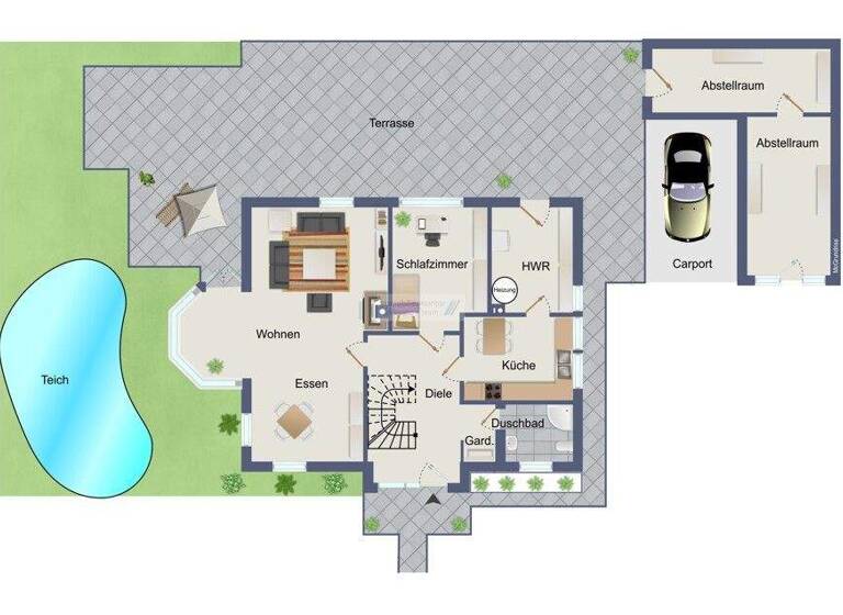 Einfamilienhaus zum Kauf 469.500 € 6 Zimmer 168 m² 997 m² Grundstück Lauenbrück 27389