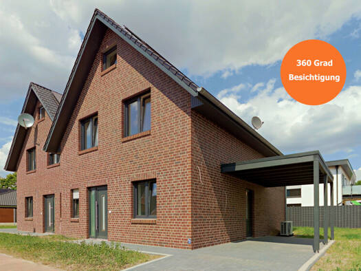 Doppelhaushälfte zum Kauf - Erstbezug provisionsfrei 389.000 € 5 Zimmer 123 m² 320 m² Grundstück Martfeld 27327