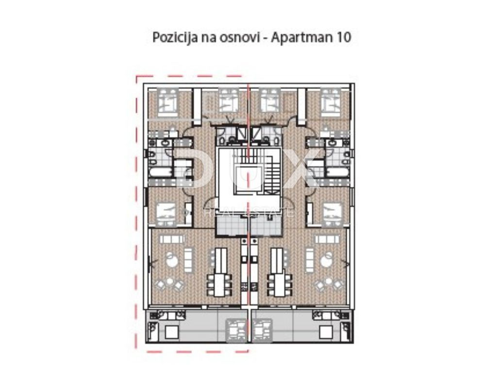 Wohnung zum Kauf 1.050.000 € 4 Zimmer 126 m²<br/>Wohnfläche Opatija 51410