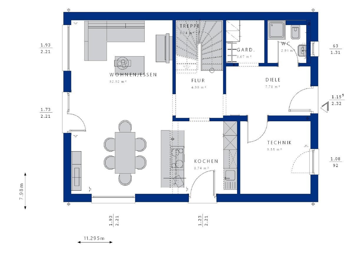 Doppelhaushälfte zum Kauf 1.038.500 € 5 Zimmer 130 m²<br/>Wohnfläche 369 m²<br/>Grundstück Holzkirchen Holzkirchen 83607