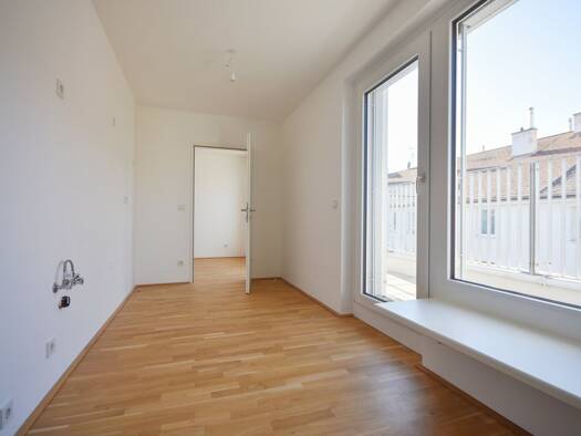Terrassenwohnung zum Kauf - Erstbezug 311.000 € 2 Zimmer 43,8 m² 4. Geschoss Wien 1230