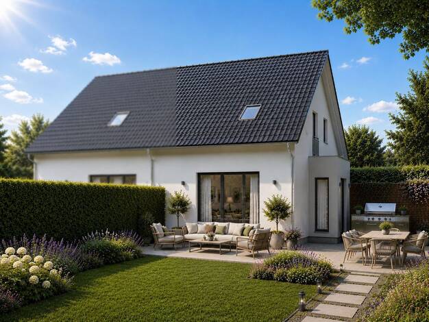 Doppelhaushälfte zum Kauf - Erstbezug provisionsfrei 467.369 € 3 Zimmer 100 m² 400 m² Grundstück Wimsheim 71299