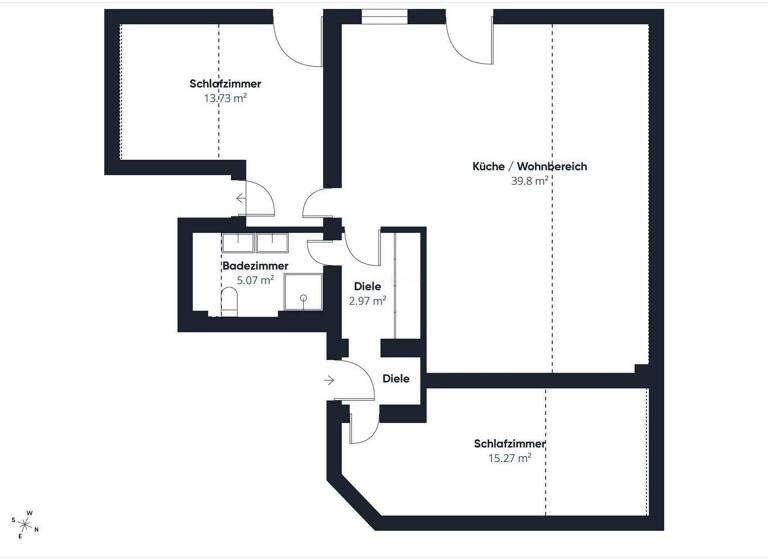 Wohnung zum Kauf 580.000 € 3 Zimmer 68 m² 3. Geschoss Orth Fehmarn 23769