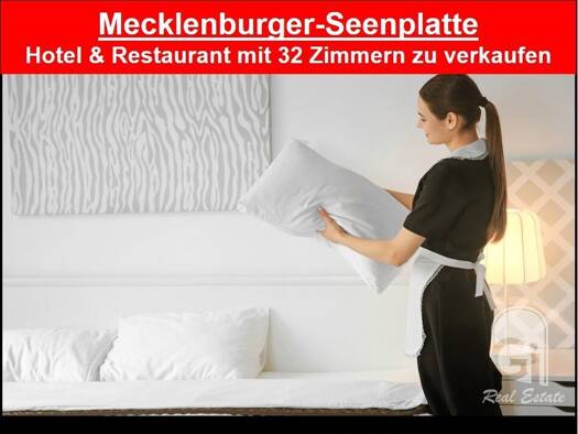 Hotel zum Kauf 1.950.000 € 32 Zimmer 420 m² Gastrofläche 4.696 m² Grundstück Sembzin Klink 17192