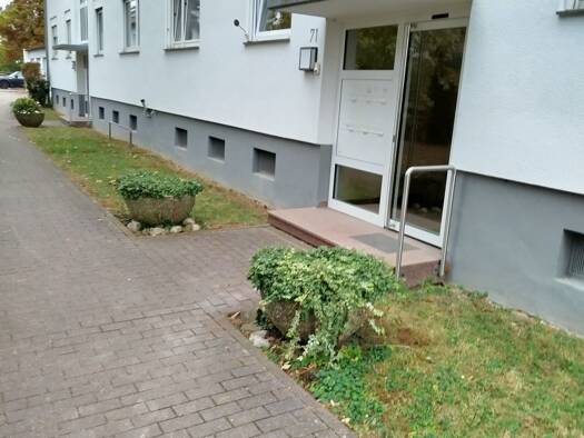 Wohnung zur Miete 1.010 € 3 Zimmer 77 m² Geschoss EG/3 frei ab 15.11.2026 Heddesheimer Straße 71 Leutershausen Hirschberg an der Bergstraße 69493