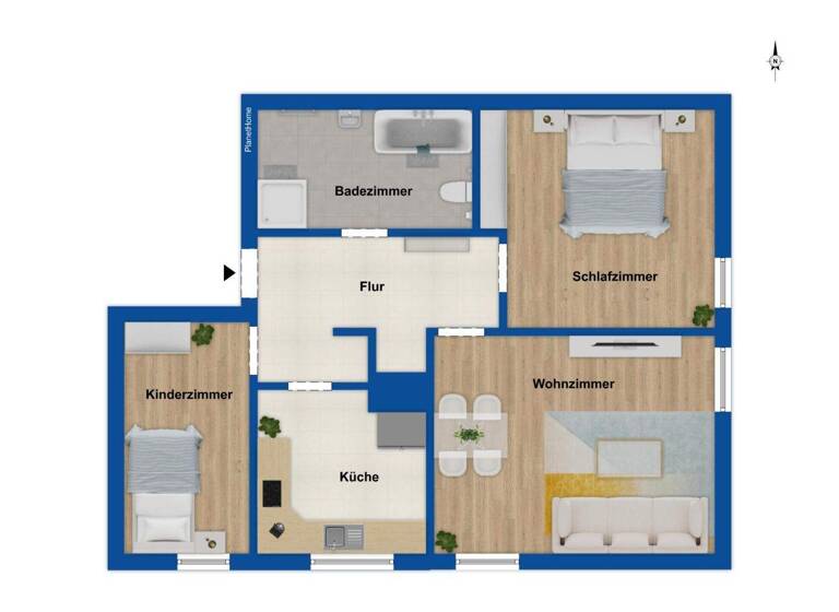 Wohnung zum Kauf 259.000 € 3 Zimmer 53 m² 3. Geschoss Inningen Augsburg 86199