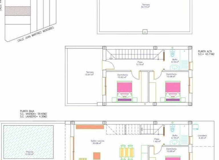 Einfamilienhaus zum Kauf provisionsfrei 359.000 € 4 Zimmer 107 m² 129 m² Grundstück San Pedro del Pinatar 30740