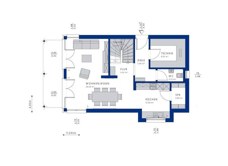 Einfamilienhaus zum Kauf provisionsfrei 889.532 € 8 Zimmer 179,8 m² 520 m² Grundstück Hain Laufach 63846