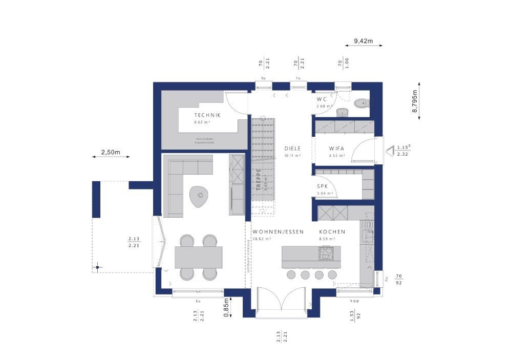 Einfamilienhaus zum Kauf provisionsfrei 441.800 € 5 Zimmer 134 m²<br/>Wohnfläche 620 m²<br/>Grundstück Stützengrün Stützengrün 08328