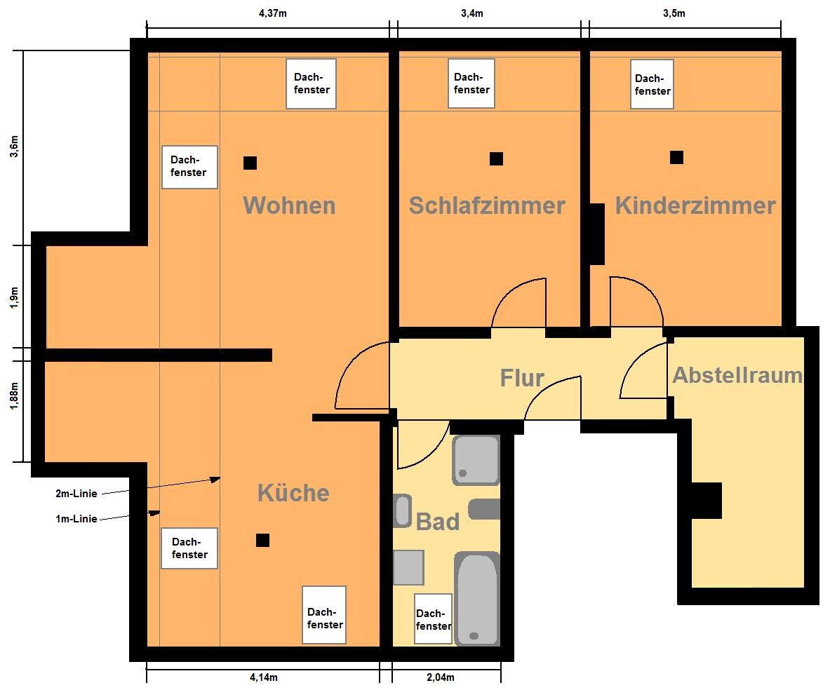 Wohnung zur Miete 685 € 3 Zimmer 85,3 m²<br/>Wohnfläche 4.<br/>Geschoss ab sofort<br/>Verfügbarkeit Cotta (Weidentalstr.-West) Dresden 01157