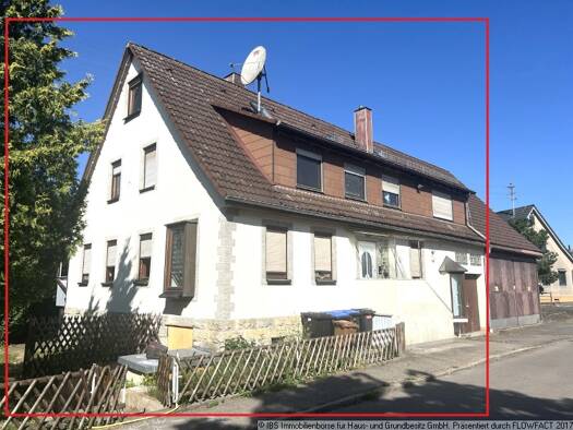 Mehrfamilienhaus zum Kauf 269.000 € 8 Zimmer 180 m² 332 m² Grundstück Rot am See Rot am See 74585